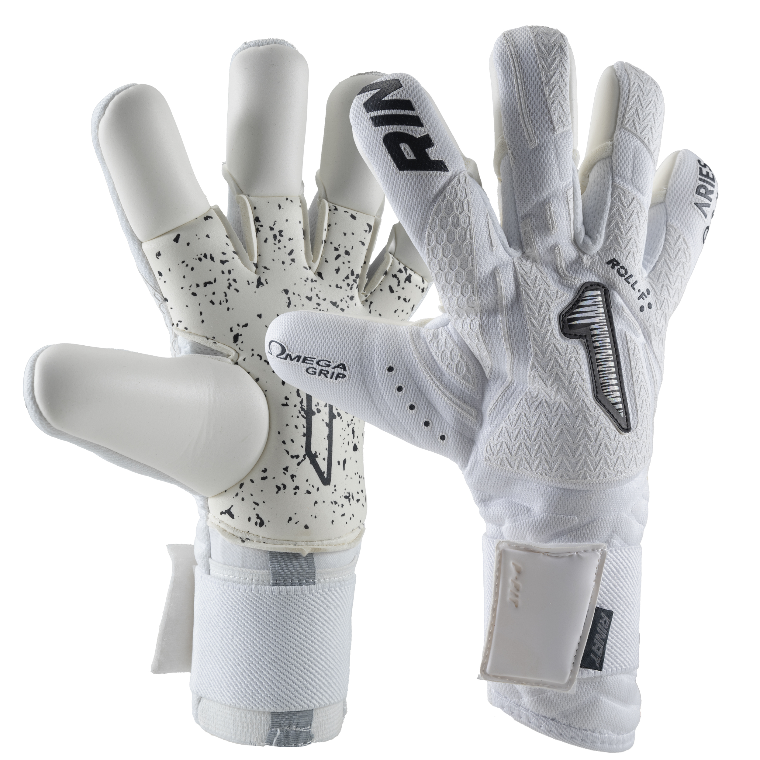 Luva Goleiro Rinat Aries Nemesis Prime Branco Adulto - Rinat Luva Goleiro Rinat Aries Nemesis Prime Branco Adulto - Rinat
