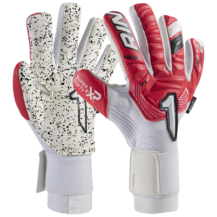 Luva Goleiro Rinat Nkam Prime Vermelho / Branco Infantil - Rinat